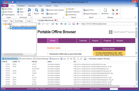 Offline Browser 7.4.4572 SR1 Portable Multilingual