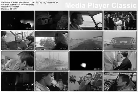 L'Amour avec des si ... (1962) New Rip