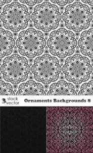 Vectors - Ornaments Backgrounds 8
