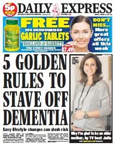 Daily Express - 12 Monday January 2015
