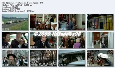 Louis de Funes - Les aventures de Rabbi Jacob (1973) DVDRip