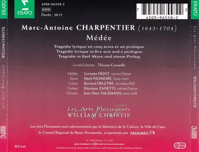 William Christie, Les Arts Florissants, Lorraine Hunt - Marc-Antoine Charpentier: Médée (1995)