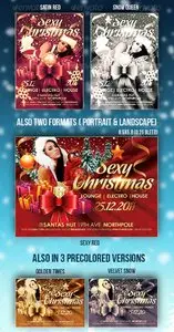 GraphicRiver Sexy Christmas Flyer | 2 Dimensions | 5 Colors
