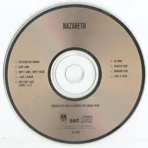 Nazareth - Nazareth (1971) [1988, A&M CD3169, USA]