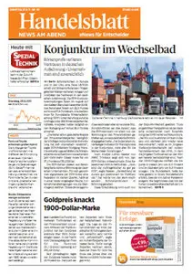 Handelsblatt News am Abend vom 23.08.2011