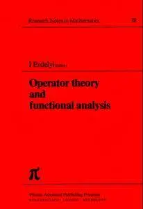 Operator Theory and Functional Analysis