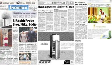 Philippine Daily Inquirer – April 20, 2005