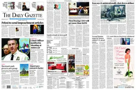 The Daily Gazette – January 11, 2020
