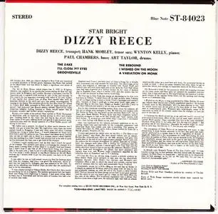 Dizzy Reece - Star Bright (1959) {Blue Note Japan Mini LP, RVG TOCJ-9092 rel 1999}