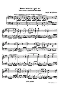 Sonata No. 27 (2nd Movement: Nicht zu geschwind)
