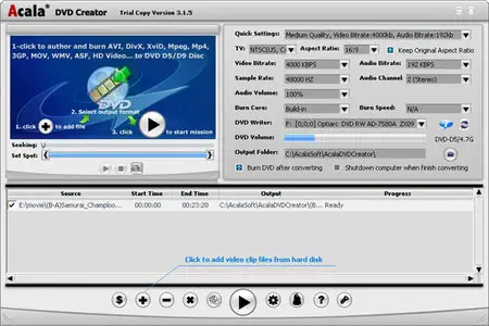 Acala DVD Creator 4.1.8.128