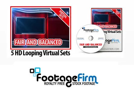 Footage Firm: Fair and Balanced Virtual Set