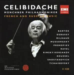 Sergiu Celibidache, Münchner Philharmoniker - French and Russian Music (2011) (11 CD Box Set)