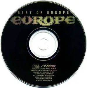 Europe - Best Of Europe (1990) {Japanese Limited Edition}