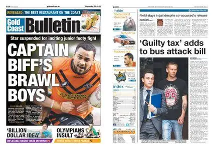 The Gold Coast Bulletin – August 22, 2012
