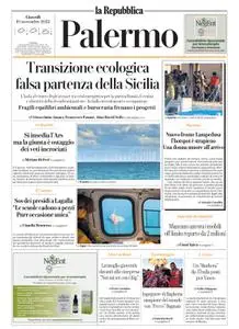 la Repubblica Palermo - 10 Novembre 2022