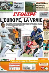 L'EQUIPE (18 Octobre 2011)