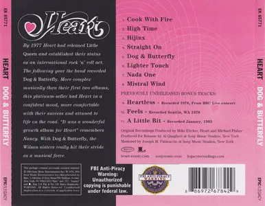 Heart - Dog & Butterfly (1978)