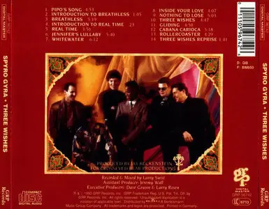 Spyro Gyra - Three Wishes (1992) {GRP 96742}