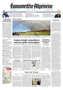 Hannoversche Allgemeine Zeitung - 21.10.2011