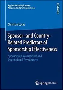 Sponsor- and Country-Related Predictors of Sponsorship Effectiveness (Repost)