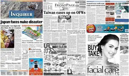 Philippine Daily Inquirer – March 16, 2011