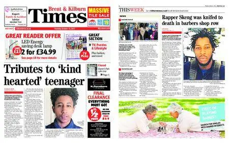 Brent & Kilburn Times – October 12, 2017