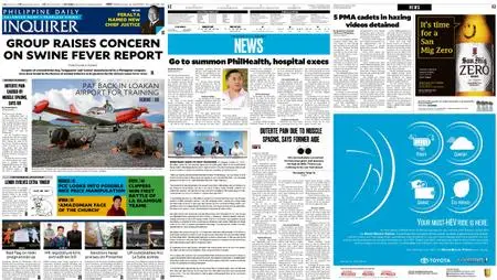 Philippine Daily Inquirer – October 24, 2019