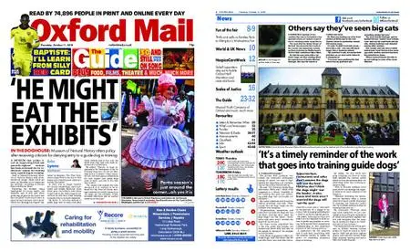 Oxford Mail – October 11, 2018