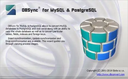 DBSync for MySQL and PostgreSQL 3.8.3