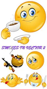 Smiles in vector 2