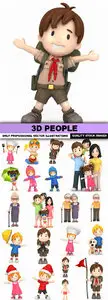 3D People - 25 HQ Images