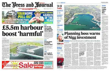 The Press and Journal North East – August 22, 2017