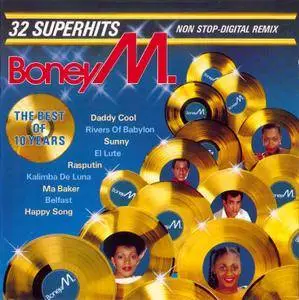 Boney M. - The Best Of 10 Years: 32 Superhits - Non Stop-Digital Remix (1986)