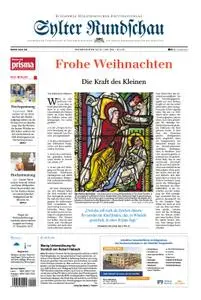 Sylter Rundschau - 24. Dezember 2019