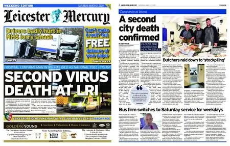 Leicester Mercury – March 21, 2020
