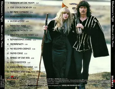 Blackmore's Night - Shadow Of The Moon (1997) [Japanese Ed.] Re-up