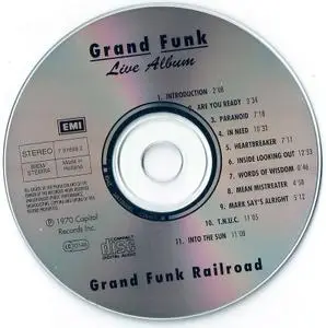 Grand Funk Railroad - Live Album (1970)