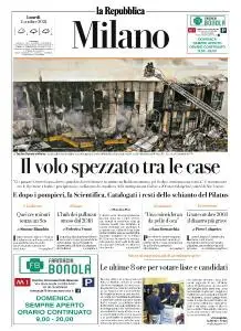 la Repubblica Milano - 4 Ottobre 2021