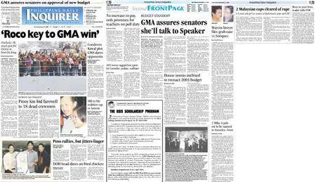 Philippine Daily Inquirer – January 31, 2004
