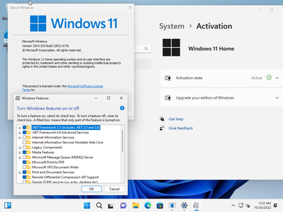 Windows 11 22H2 Build 22621.674 Aio 18in1 (No TPM Required) Multilingual Preactivated October 2022