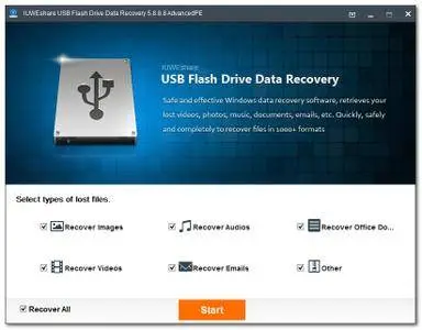 IUWEshare USB Flash Drive Data Recovery 7.9.9.9 Unlimited / AdvancedPE