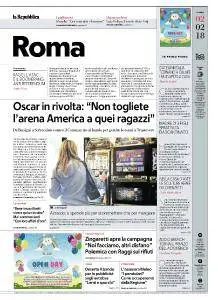 la Repubblica Roma - 2 Febbraio 2018