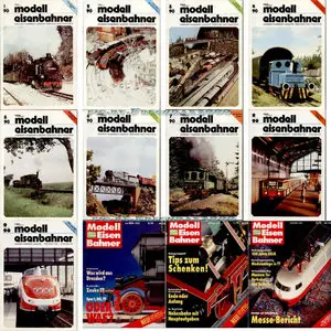Modelleisenbahner Jahrgang 1990 12 Hefte