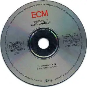 Keith Jarrett - Spirits (1986) [2CDs] {ECM 1333/34}