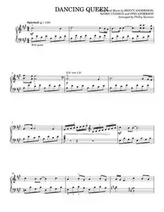 Dancing Queen - ABBA (Piano Solo)