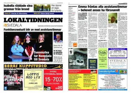 Lokaltidningen Svedala – 23 februari 2019