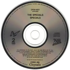 The Specials - Specials (1979) {Chrysalis Japan CP28-1027 rel 1988}