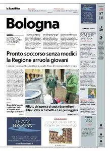 la Repubblica Bologna - 29 Luglio 2018