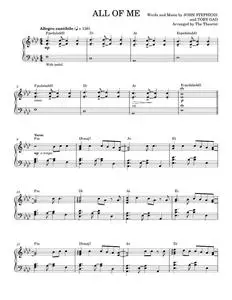 All of me - John Legend (Piano Solo)